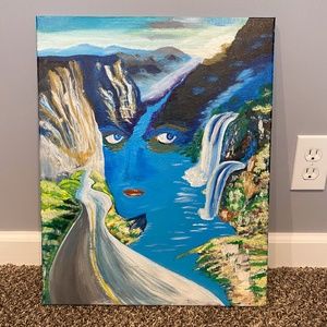 Mother Nature Painting on Canvas